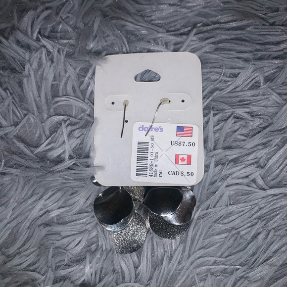 Silver Dangly Earrings - Picture 2 of 2